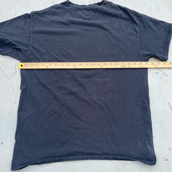 Men's Pole Position T-Shirt Black Spell-Out L Video Game Racing Atari 80s Retro - Picture 8 of 11